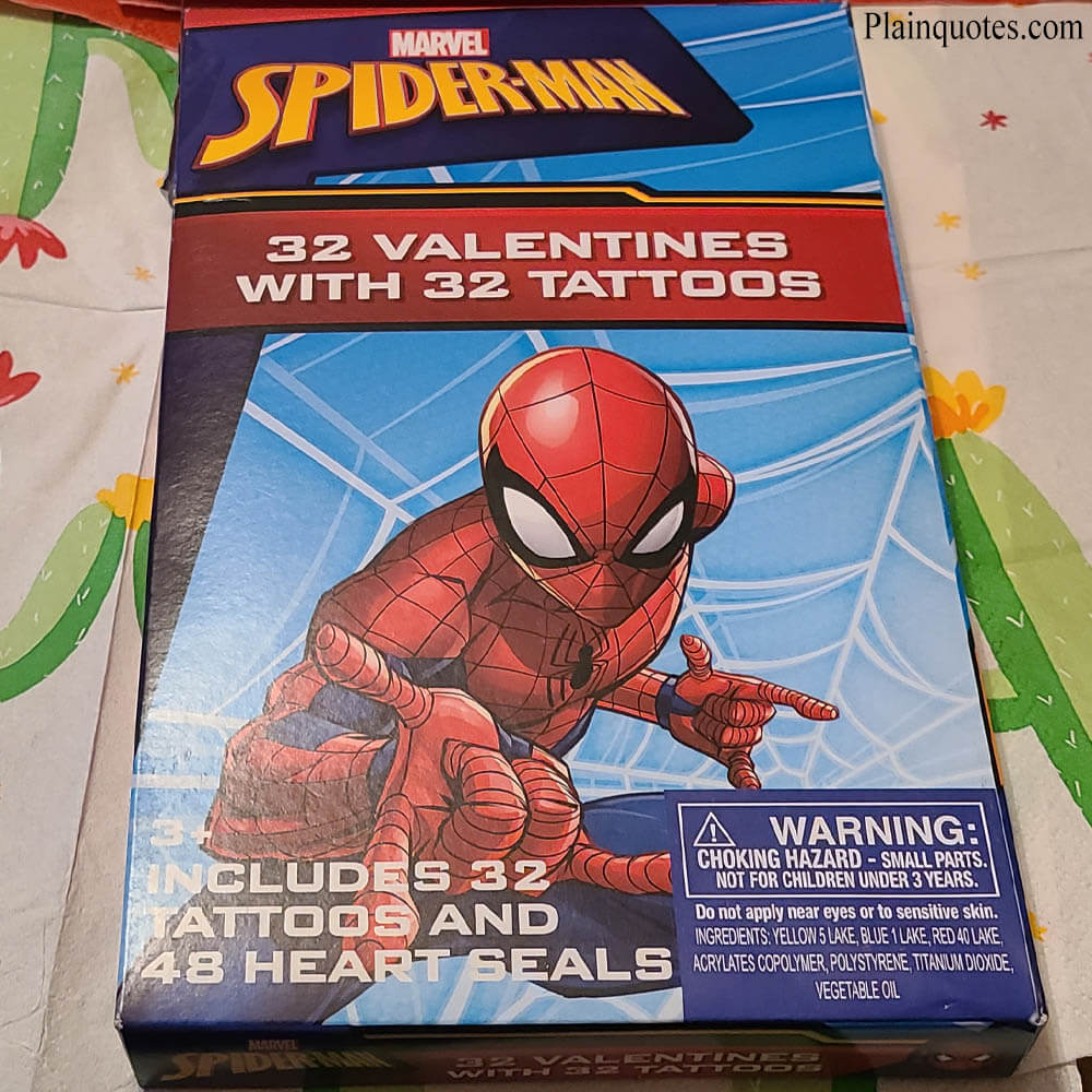 40 Valentines Superhero Stickers 
